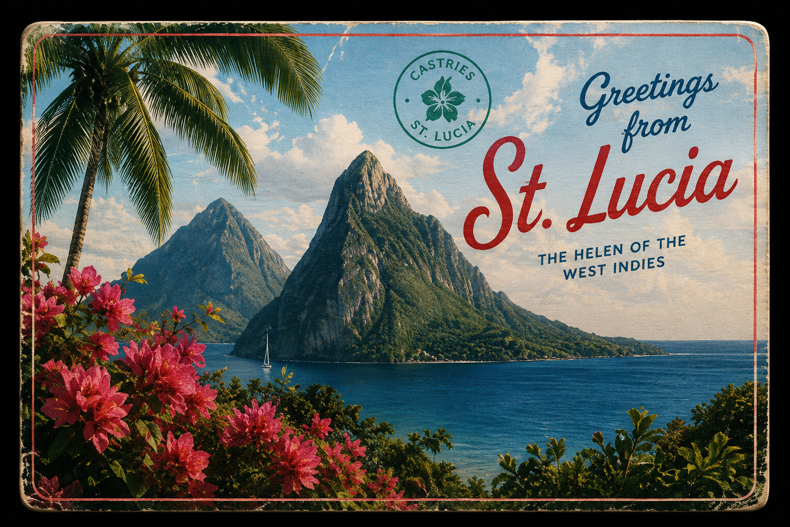 From St. Lucia with love…