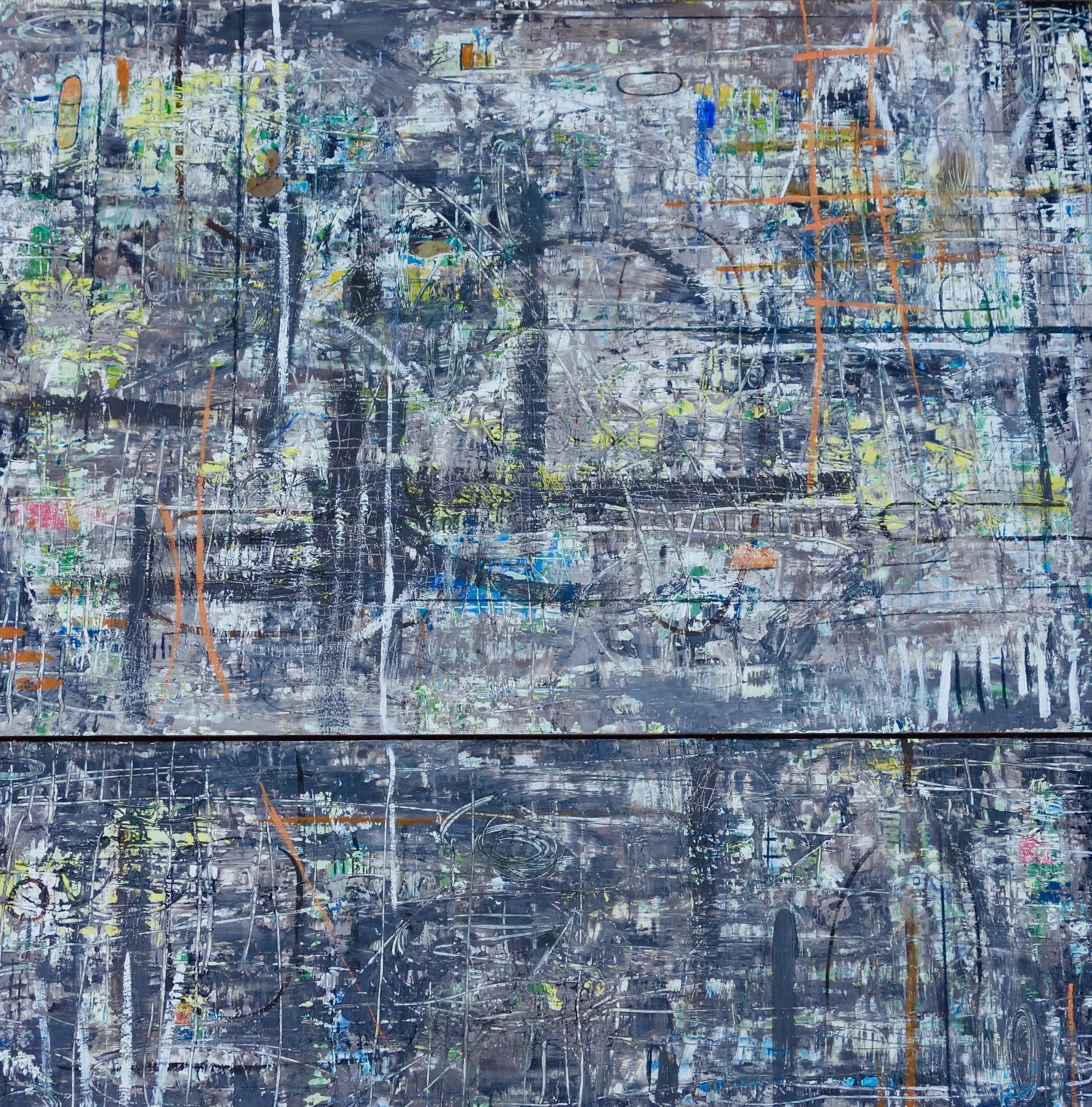 C'S DREAM - DIPTYCH - 36X36