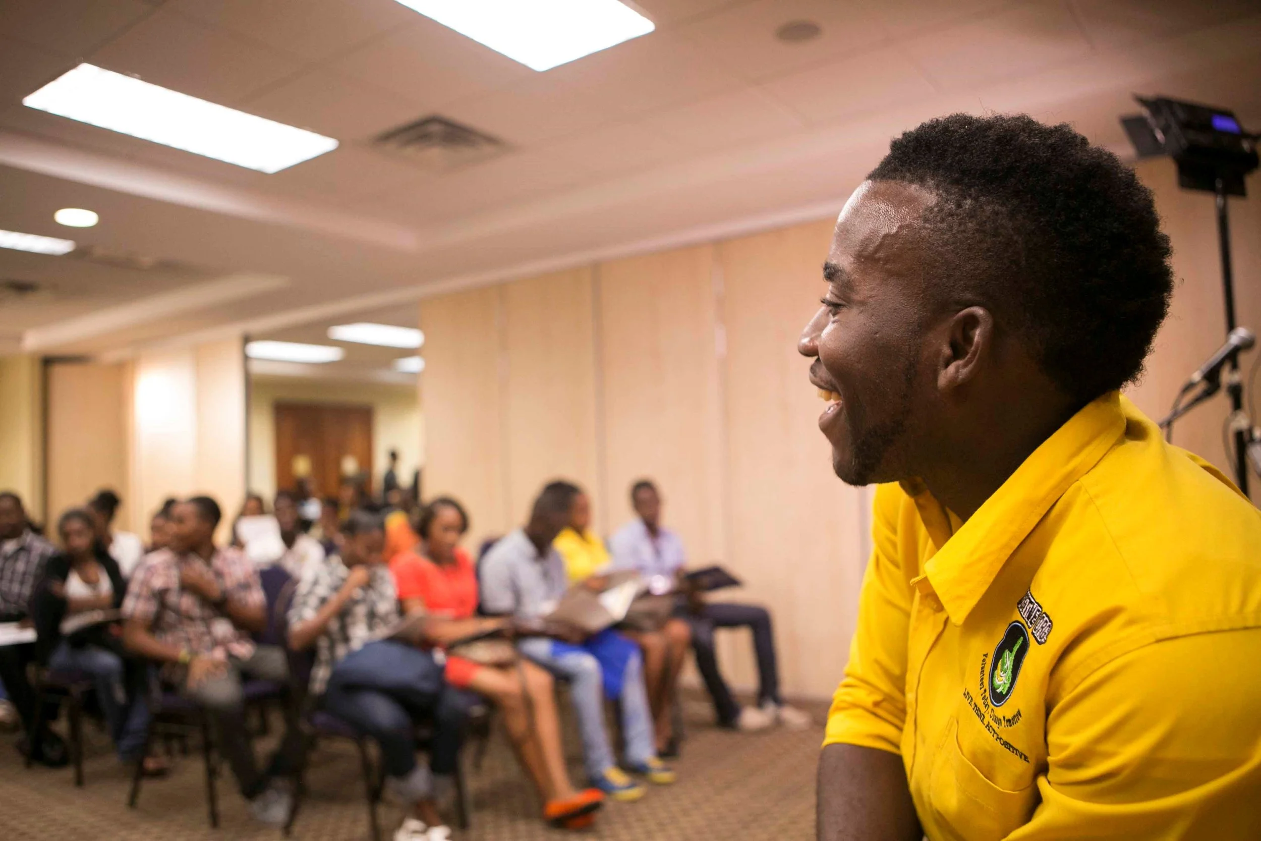 The youths are the embodiment of change, let us motivate a generation to act! Neville Charlton