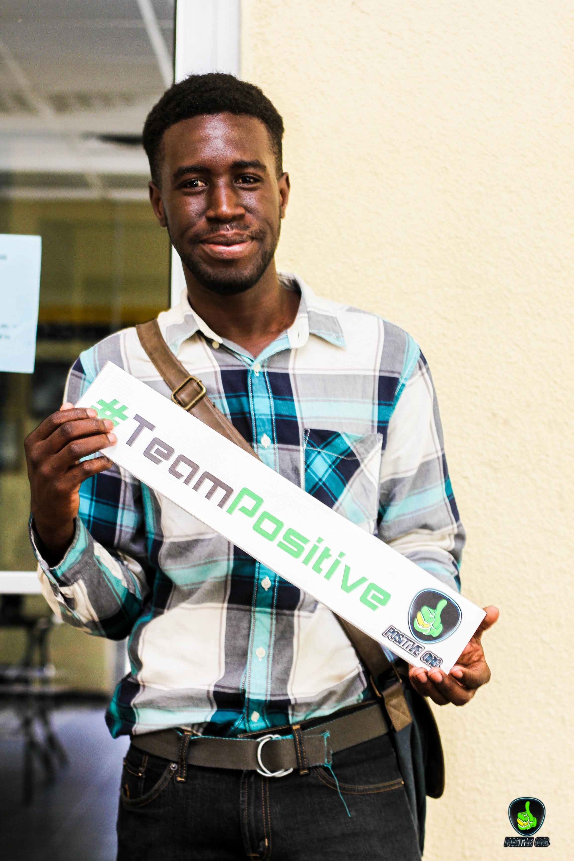 Keino Brown at a social media and advocacy training.