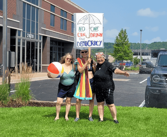 Shout out to Indivisible Wisconsin