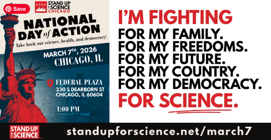 Stand up for Science National Day of Action set for March 7