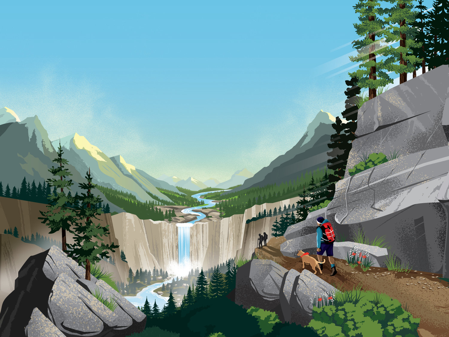 Clif Bar Energy Granola Plaid Mtn Illustration By Matthew Loren Carlson Clif Bar Energy Granola Plaid Mtn Illustration By Matthew Loren Carlson