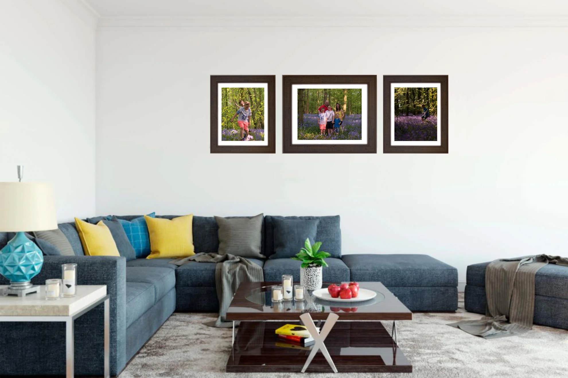 We love displaying stunning wall art - framed prints on your walls | Nottingham family photography