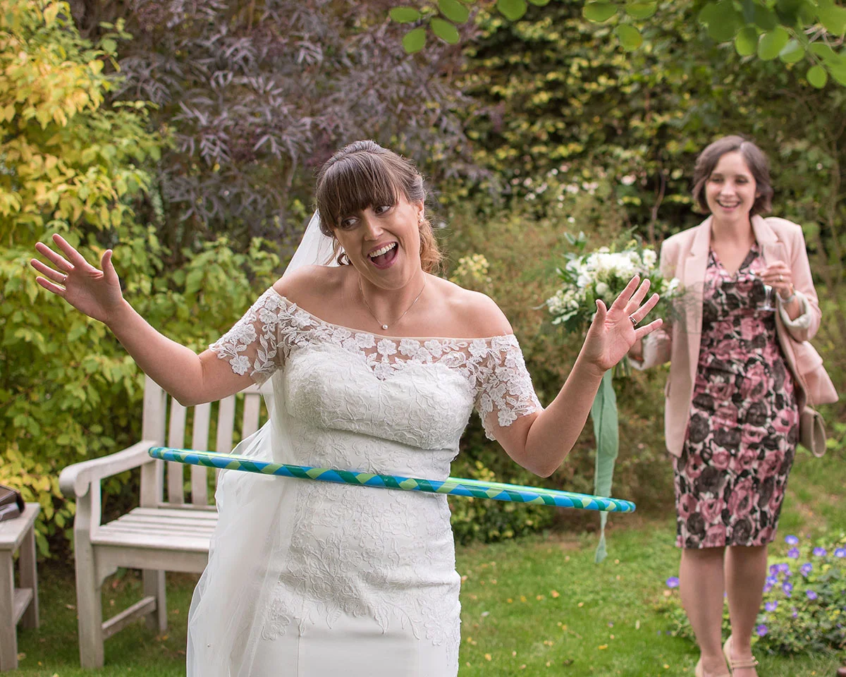 The best moments of a wedding are usually people having fun. Real fun or interacting with each other. That’s why we are proud to be documentary wedding photographers.
