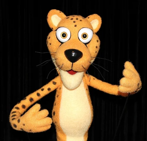 Champ, Cheetah mascot and Character Ambassador