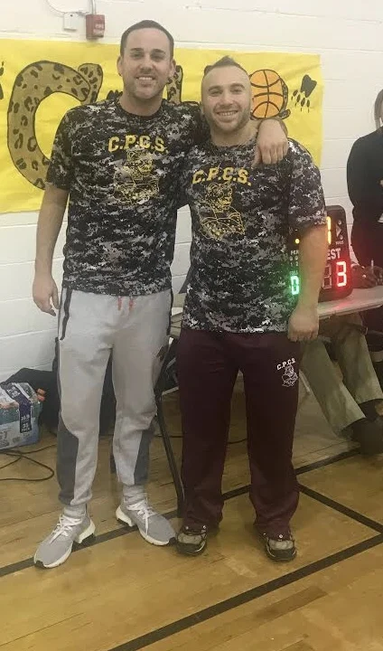 Our fabulous Coaches Hassel and Reilly!