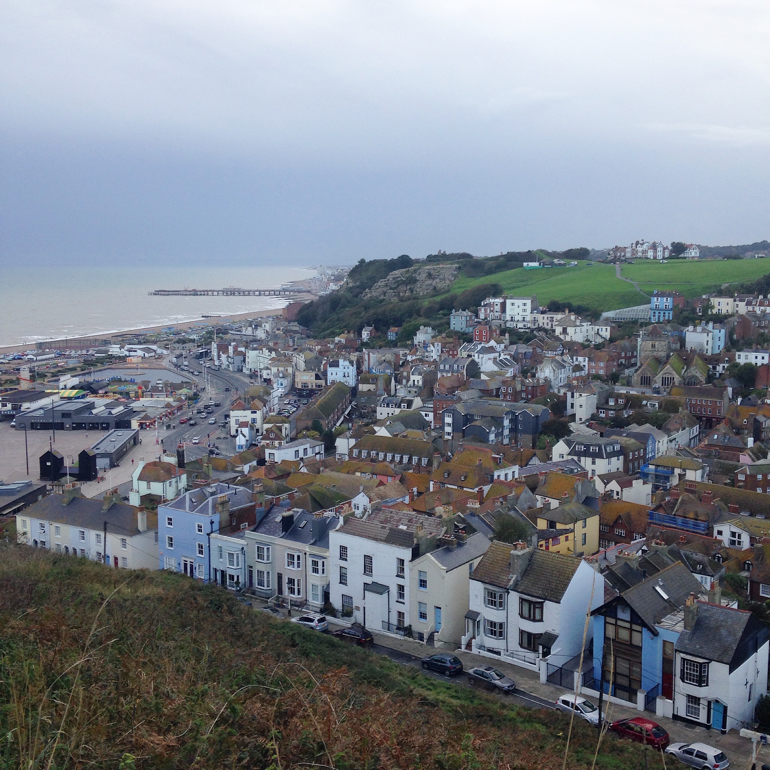 The view of Old Town from East Hill Country Park 