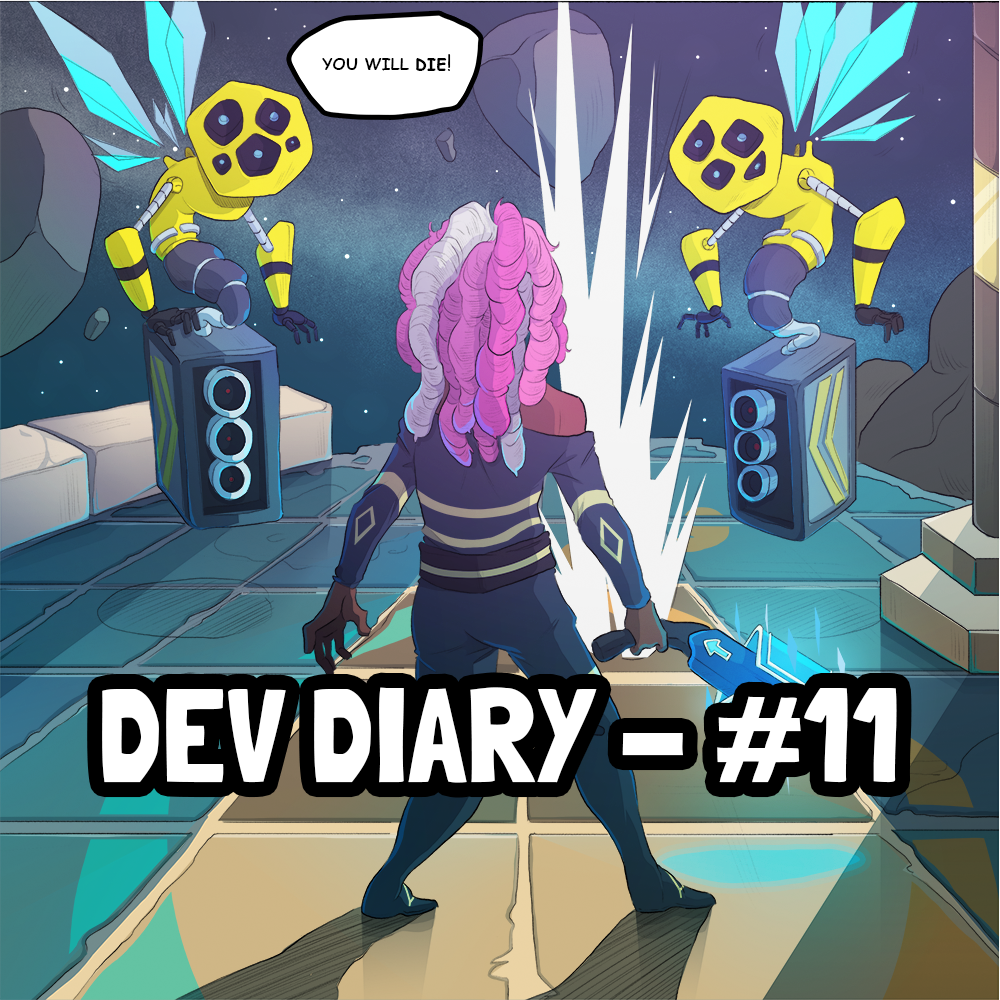 Grid Fight - Mask of the Goddess - First Boot is out now!