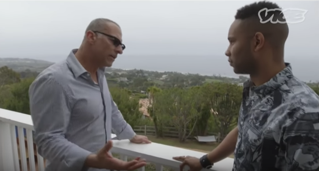 The founder of Cliffside Malibu speaks with a reporter from Vice