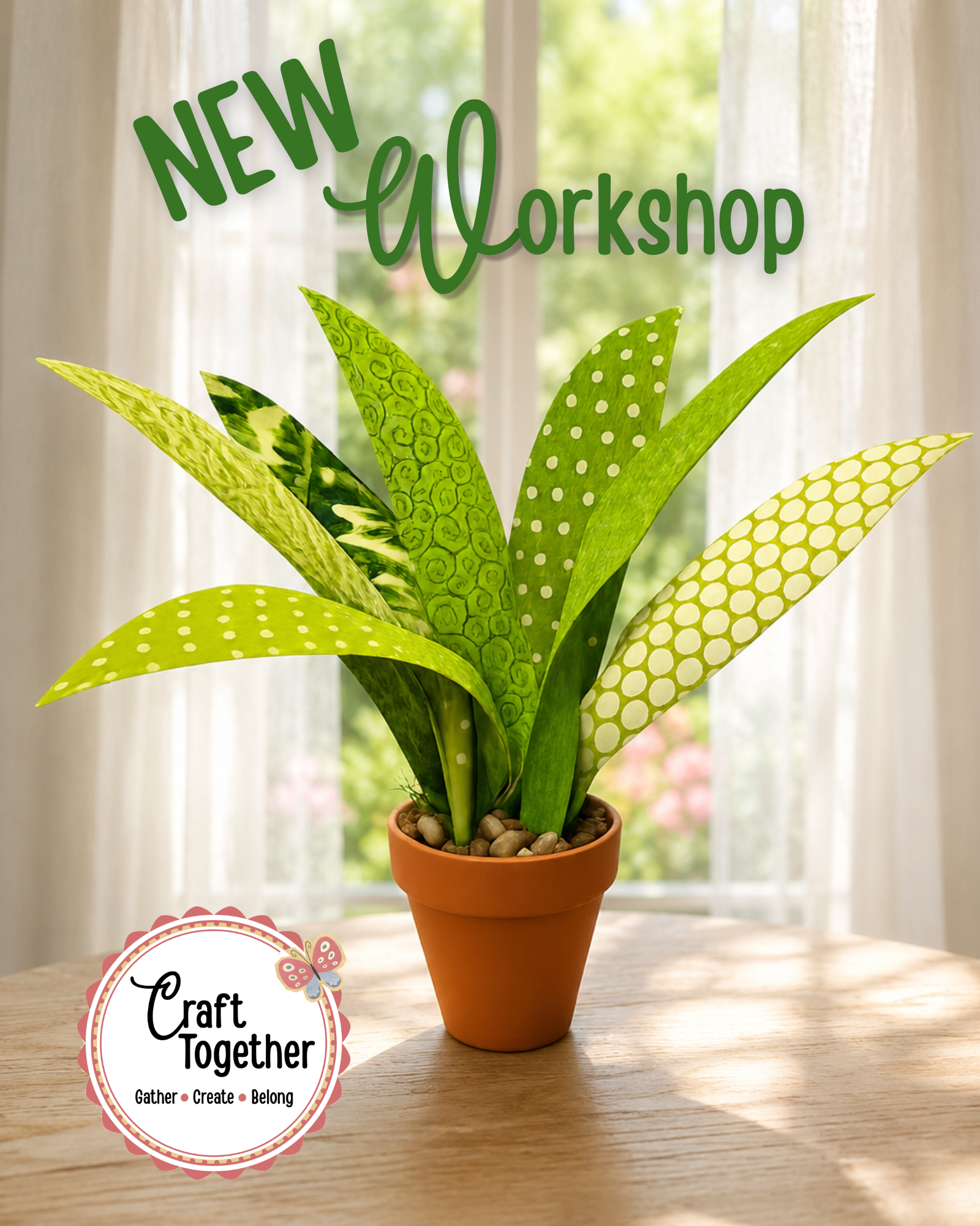 Forever Green - Fabric Plant Workshop