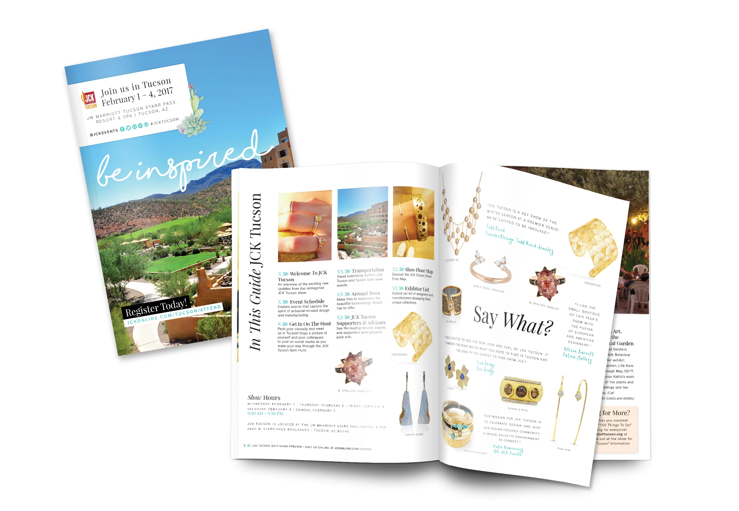 JCK Tucson 2017 Direct Mail Booklet