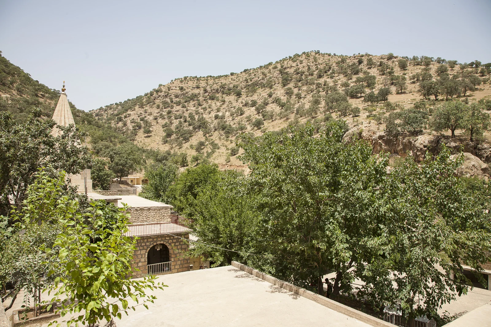 Your donation will provide the Yazidi girls and their families with psychological help. Many feel their self-esteem restored after a trip to the holiest site of Lalish seen above, where they are welcomed back into the community by their spiritual leader and can partake in a ceremony of purification.