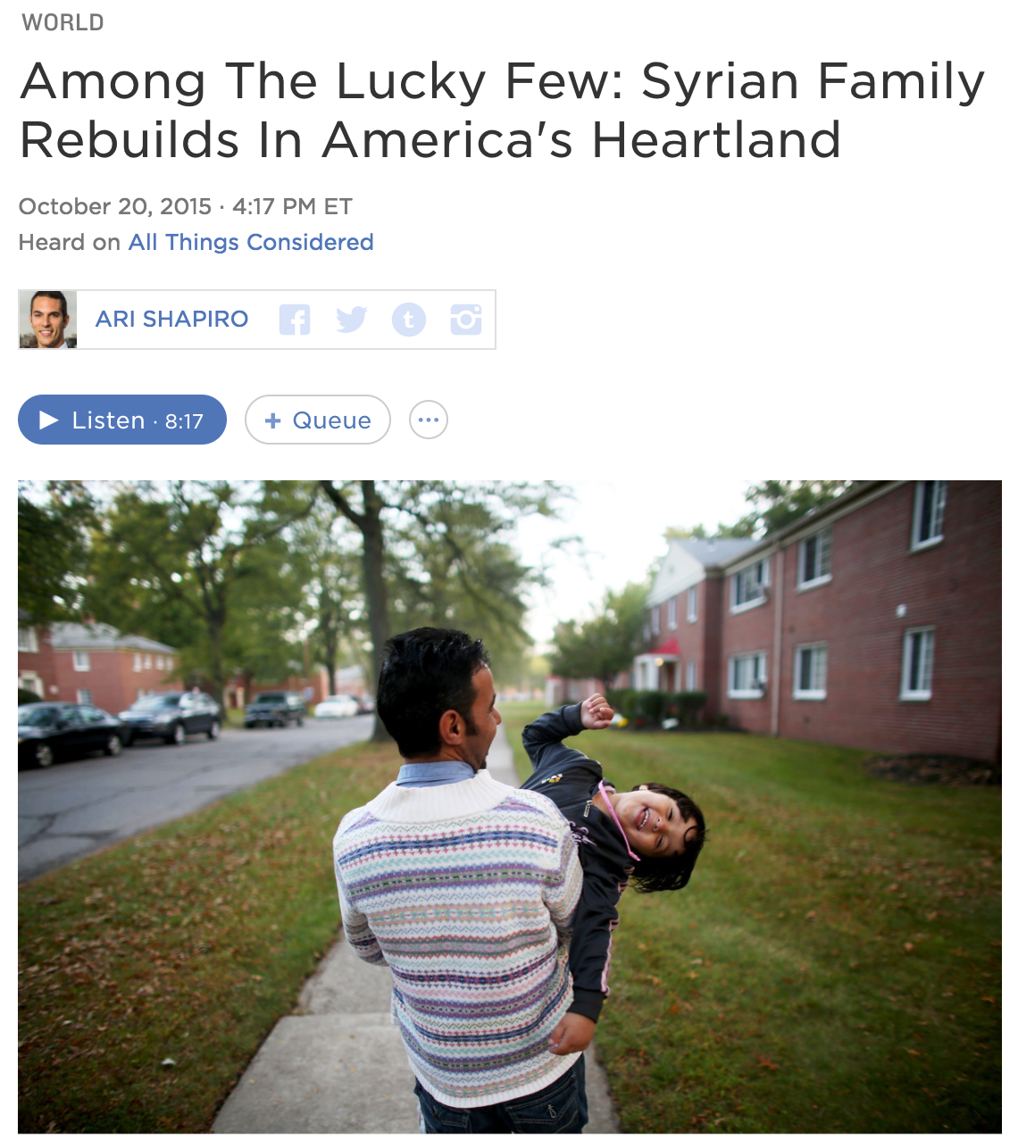 Full story Photography: David Gilkey/NPR
