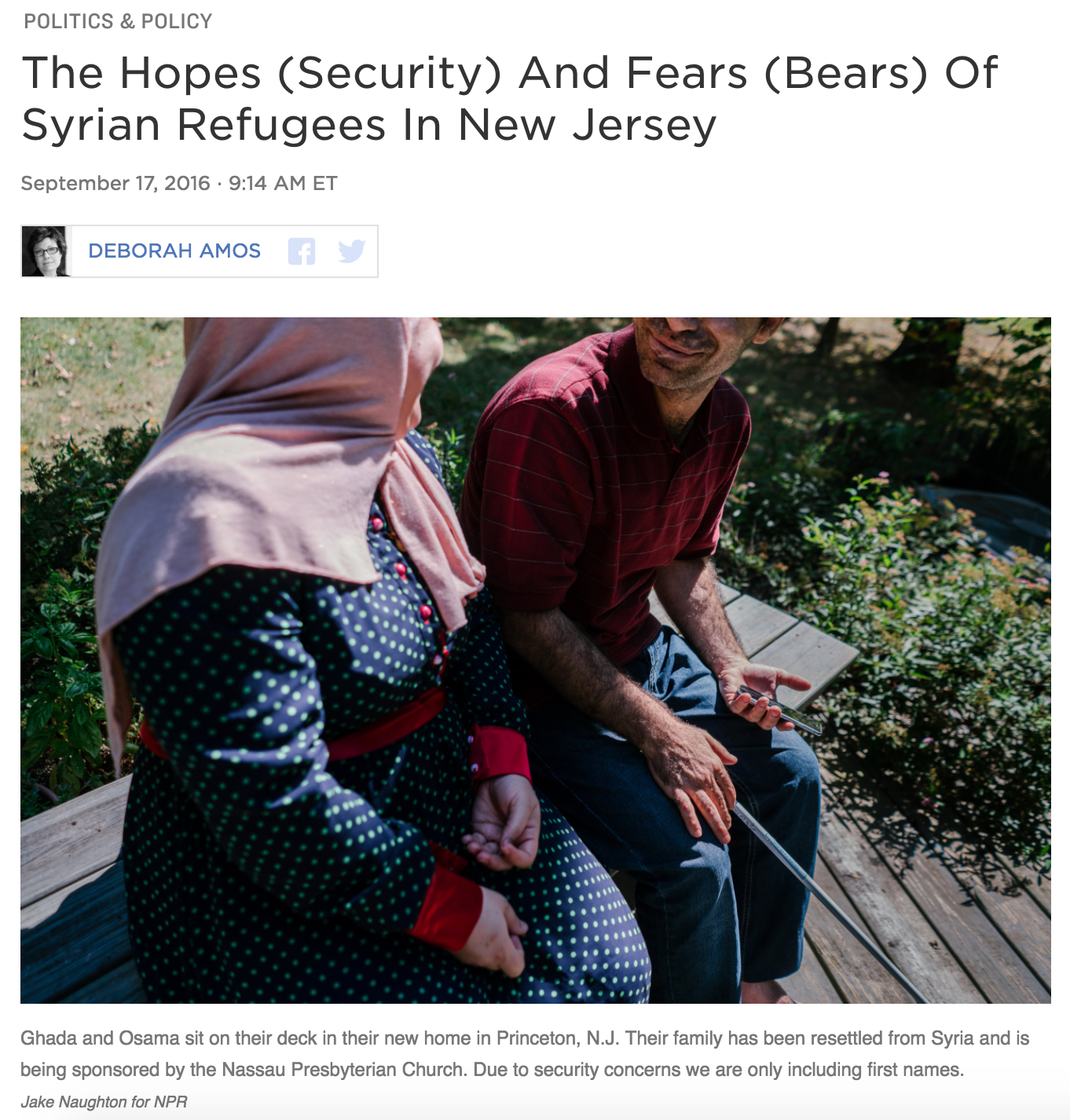 Full story Photography: Jake Naughton for NPR