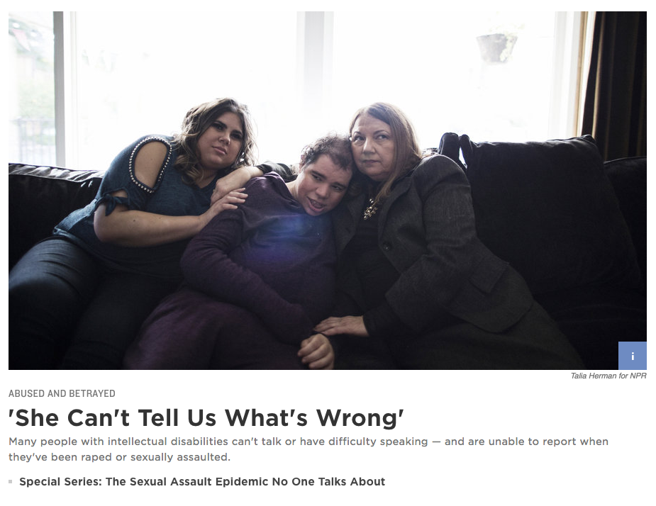   Full story    Photography: Talia Herman for NPR  