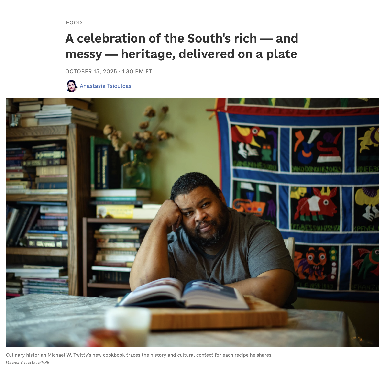   Full story    Photography: Maansi Srivastava/NPR  