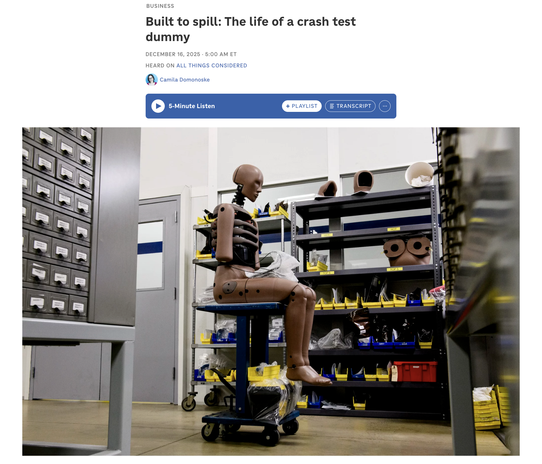   Full story    Photography: Brittany Greeson and Carlos Bernate for NPR  