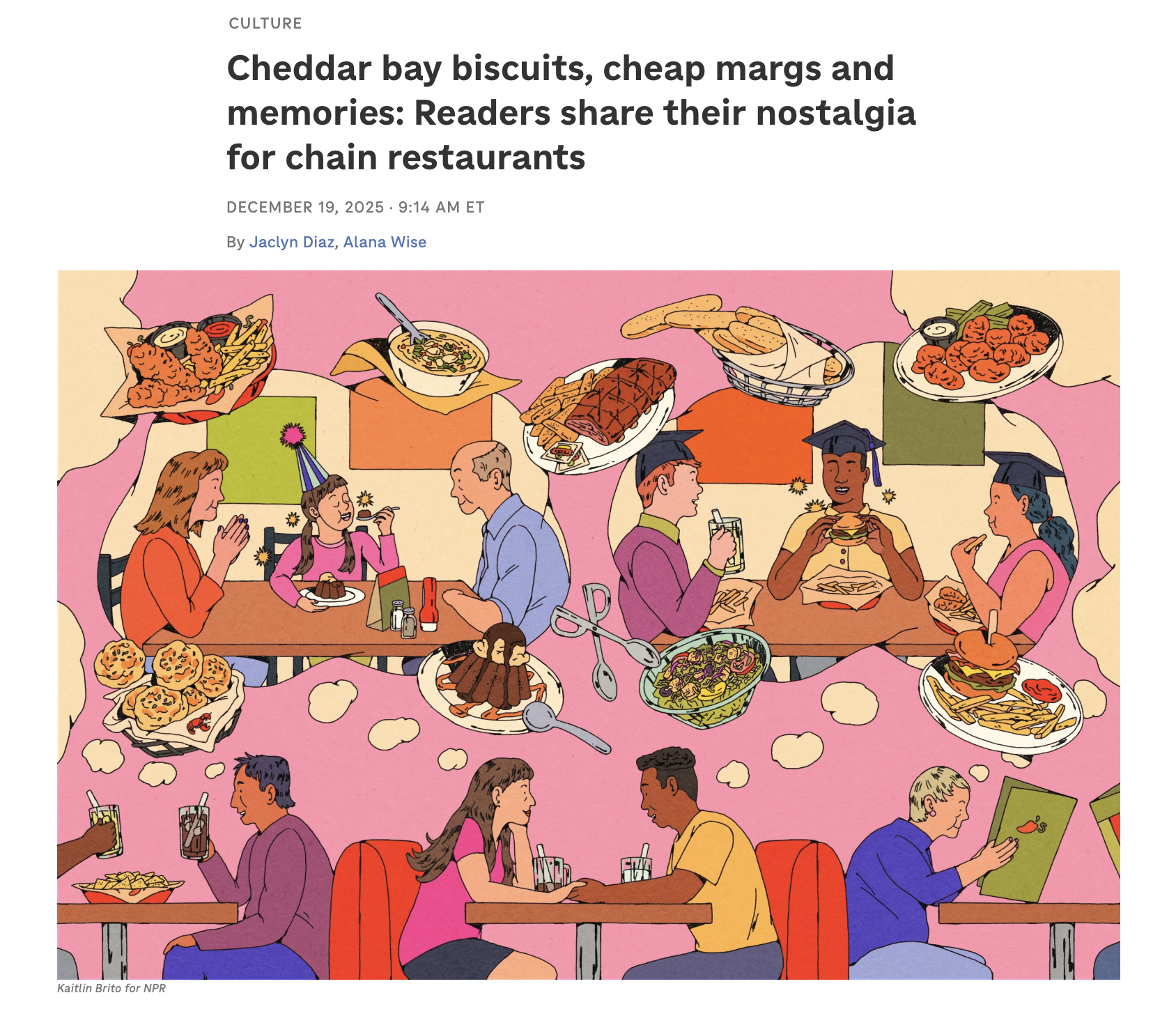   Full story    Illustration: Kaitlin Brito for NPR  