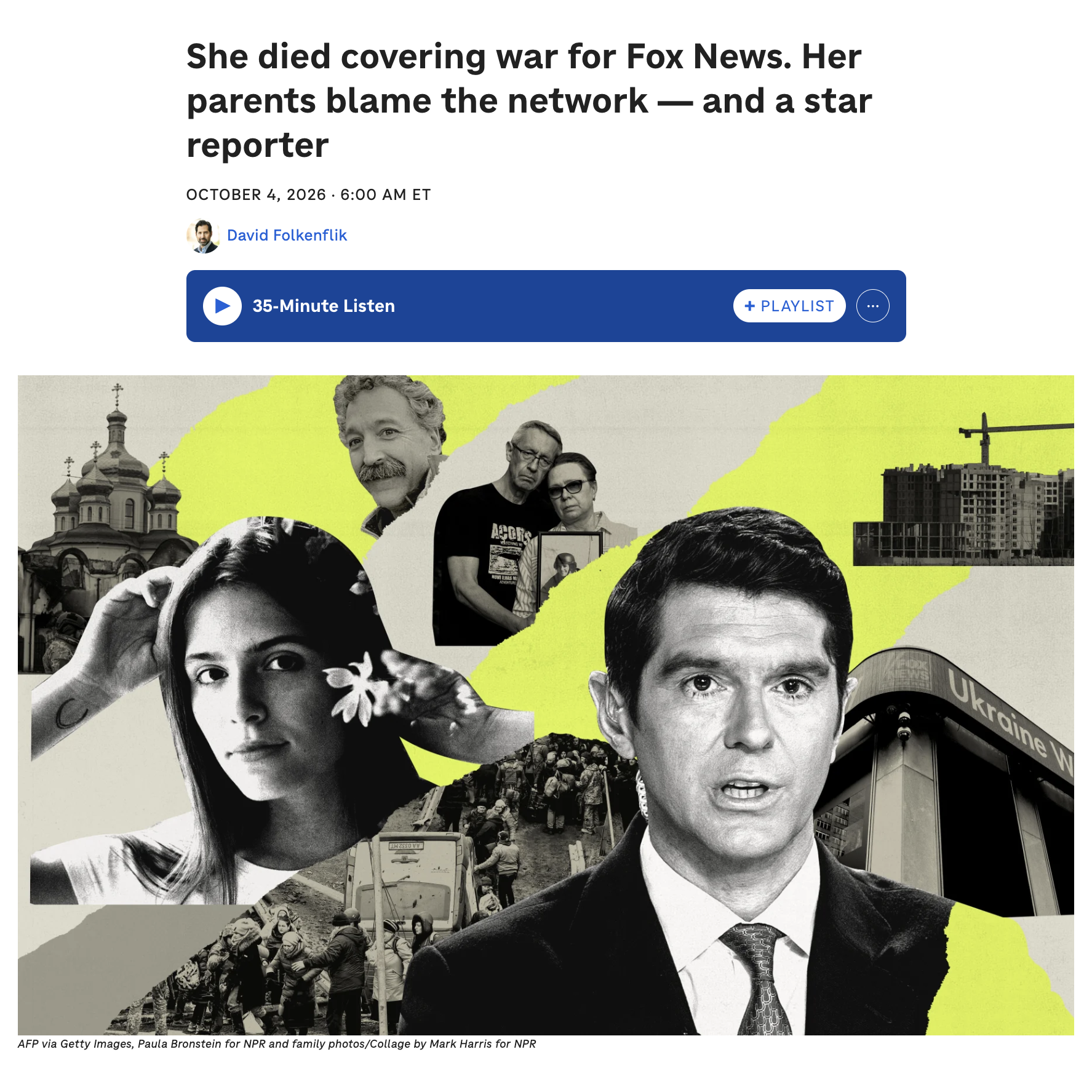   Collage: Mark Harris for NPR    Full story  