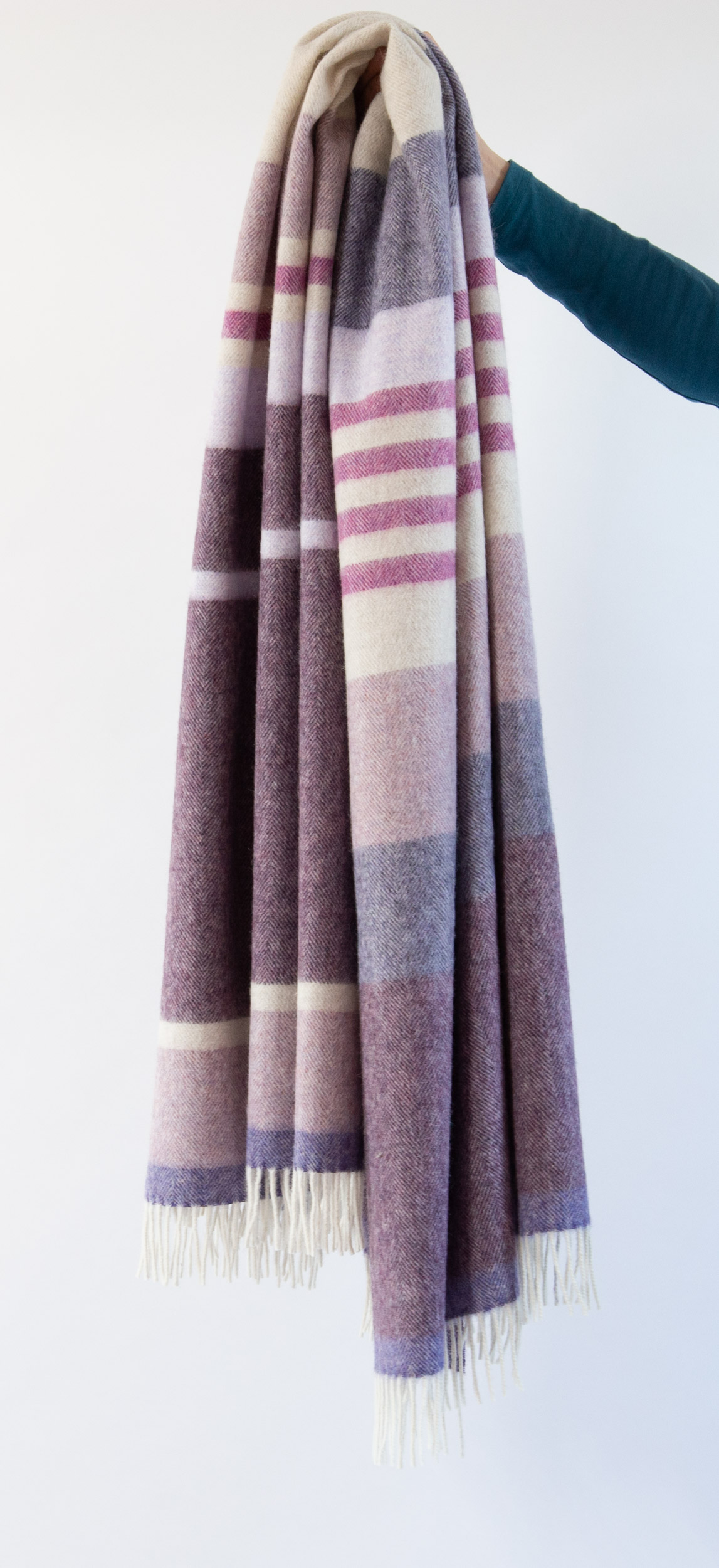 'Ellishadder throw - heather