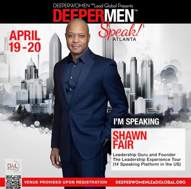Join me Dr. Tiajuana Smith-Pittman in Atlanta, GA for this power-packed conference. On April 19-20th @drbarbaraswinney of DEEPER Women&trade;️Lead Global rolls out DEEPER Men&trade;️ Speak! Returning to DEEPER Women&trade;️ Speak Atlanta this year is