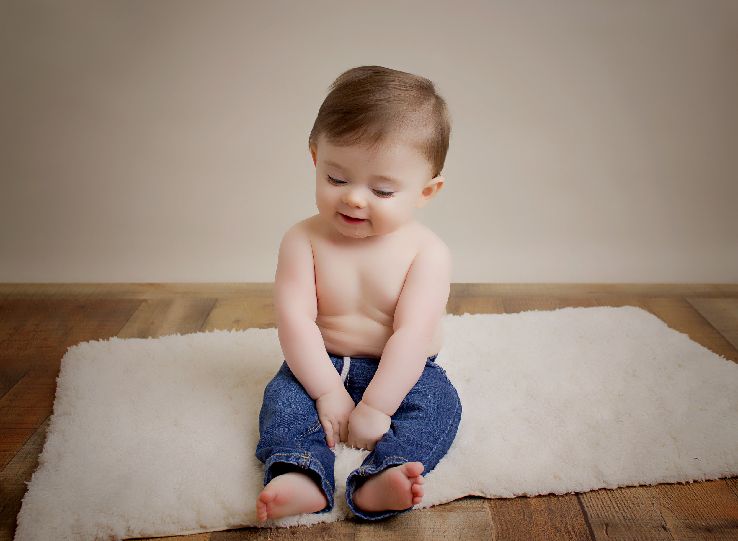 Sitter Milestone session st. joseph michigan