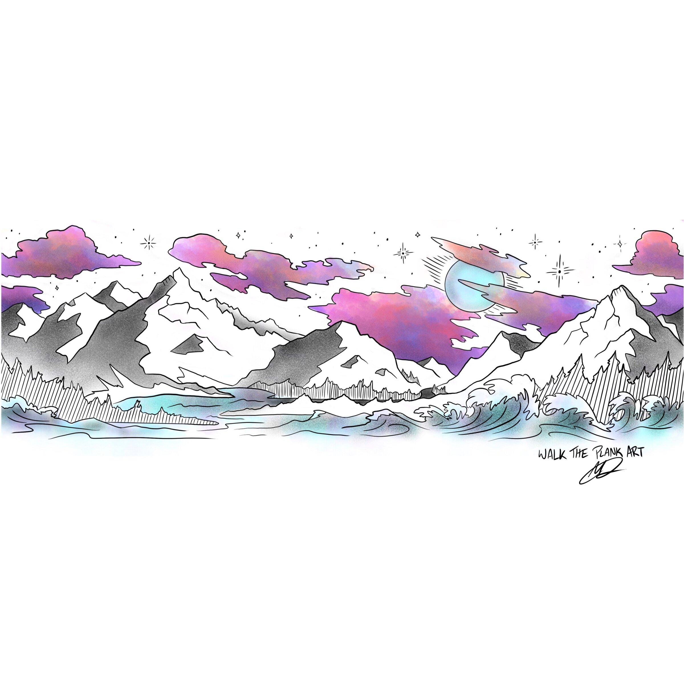 Galactic Mountains