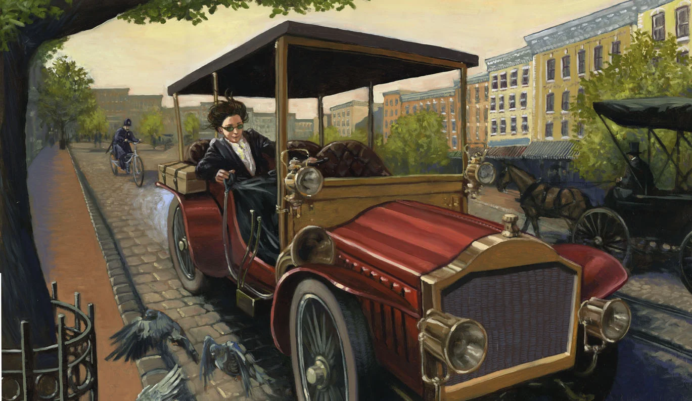 Mind Your Manners, Alice Roosevelt! by Leslie Kimmelman. Peachtree. Oil on paper. 