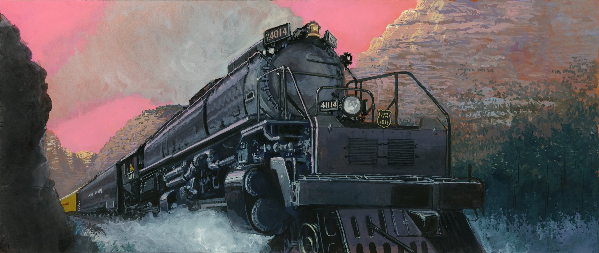 Big Boy 4014 and the Steam Team