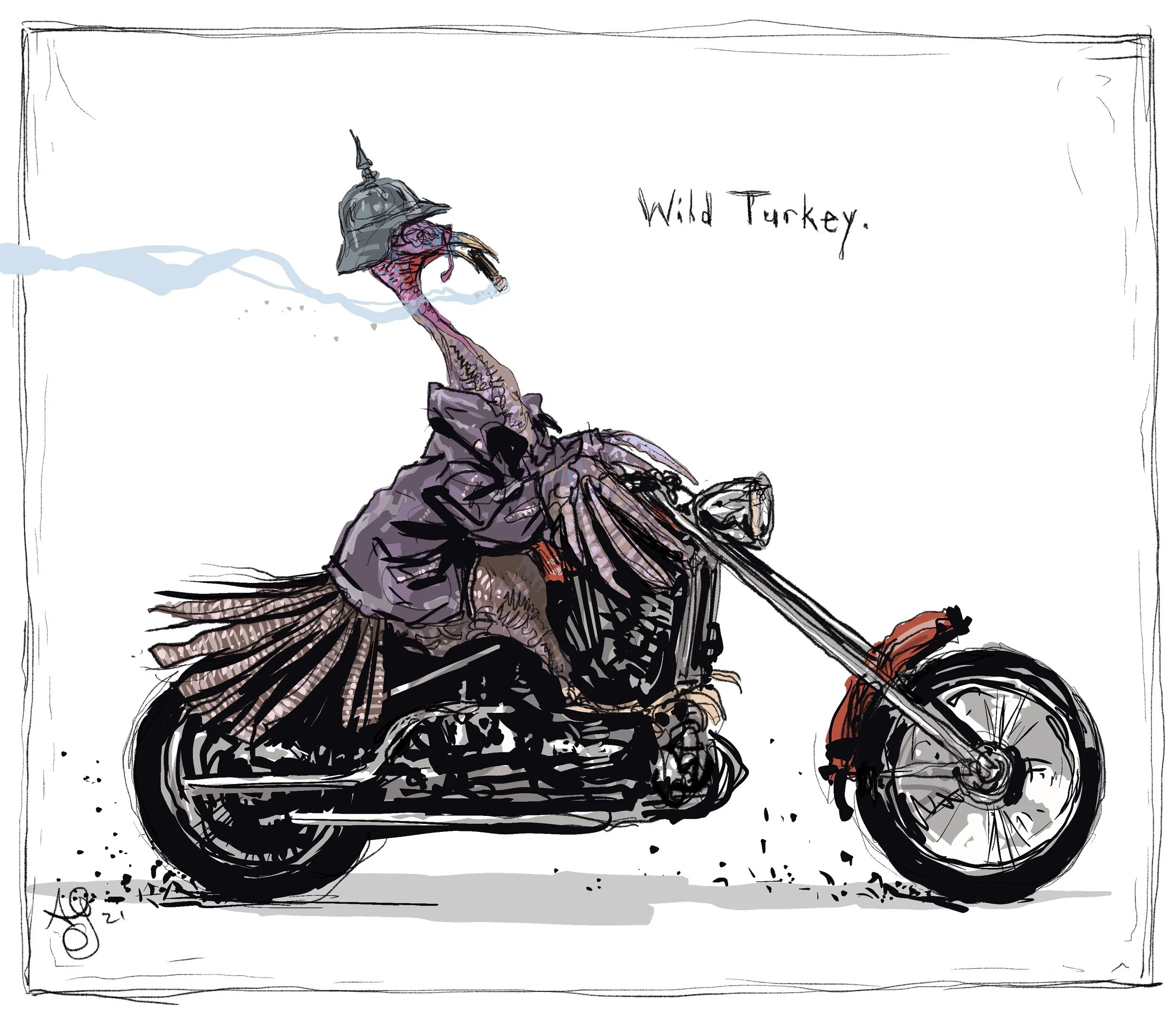 wild turkey
