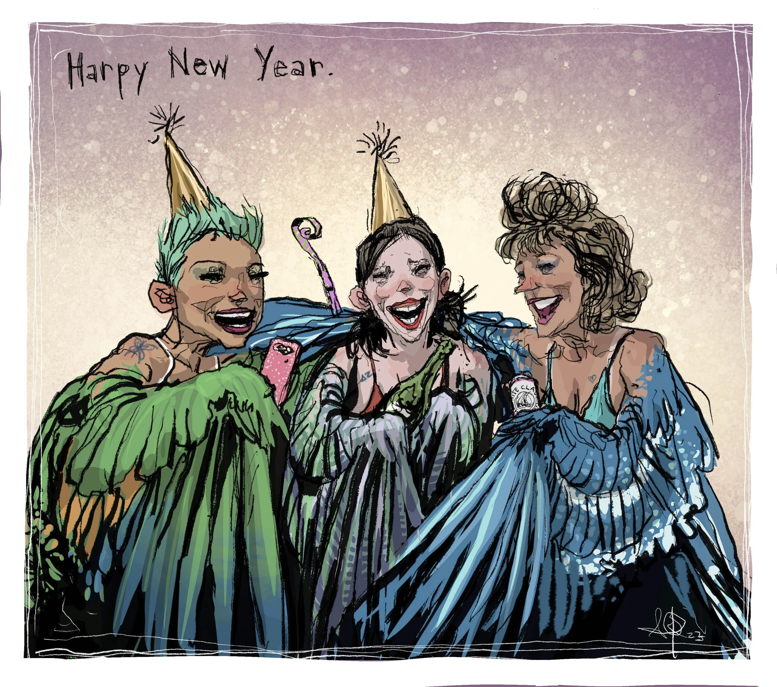 Harpy New Year