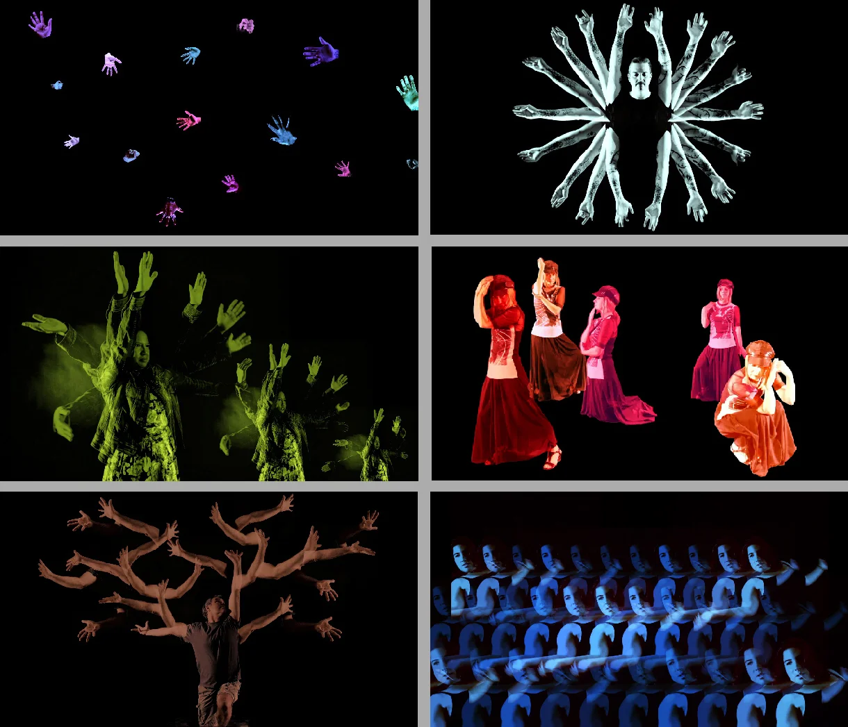 Original Face (stills), 2014, color video with sound