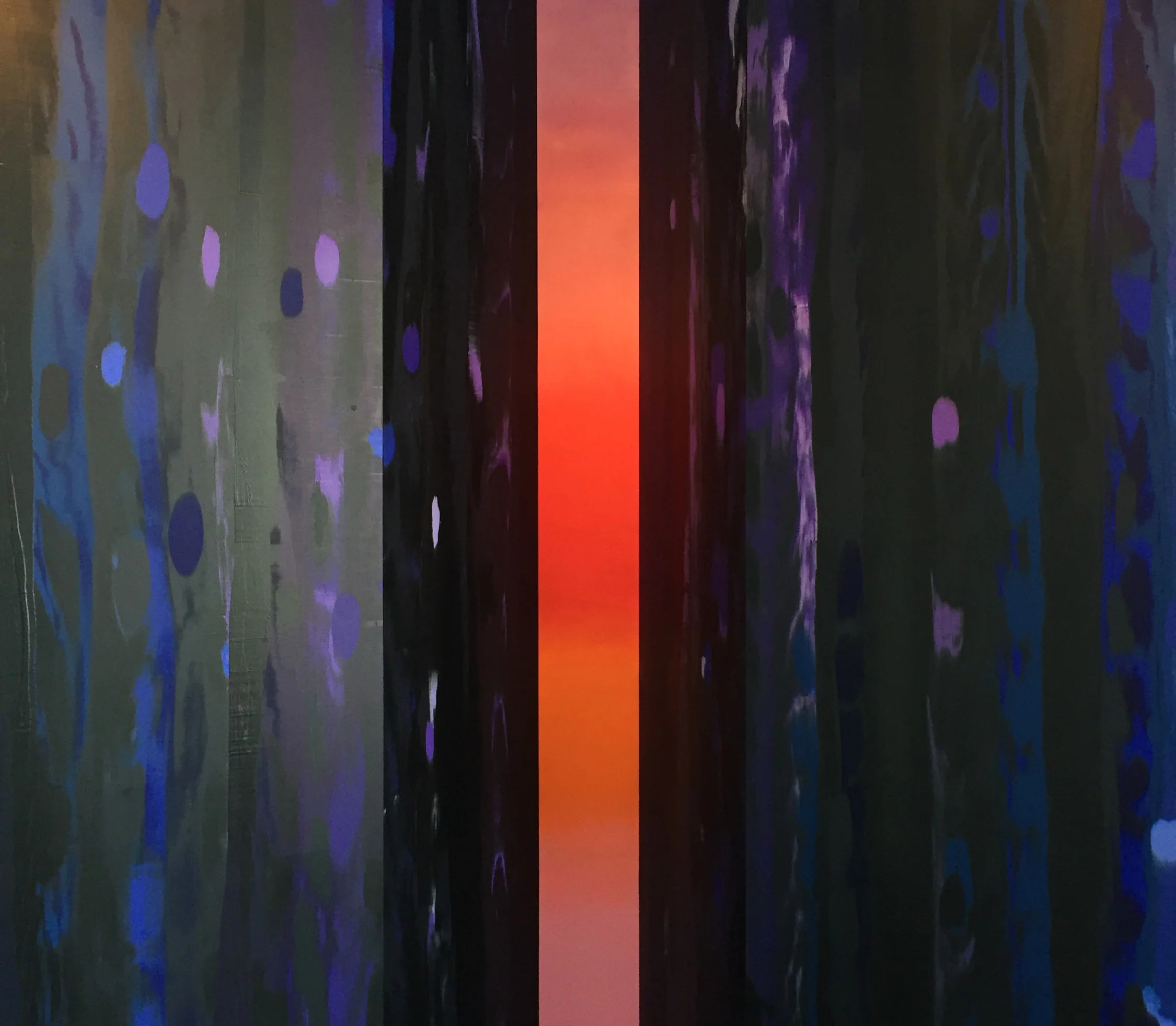 Full Gorge (detail) 2017 by Pearl C Hsiung