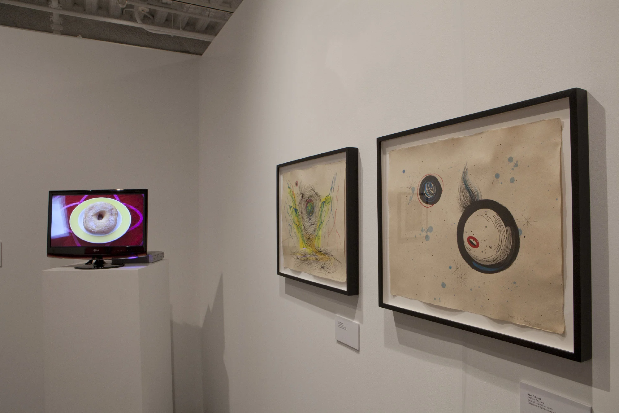 Installation images from Gusher; Pearl C. Hsiung Selected Works 2003 - 2011