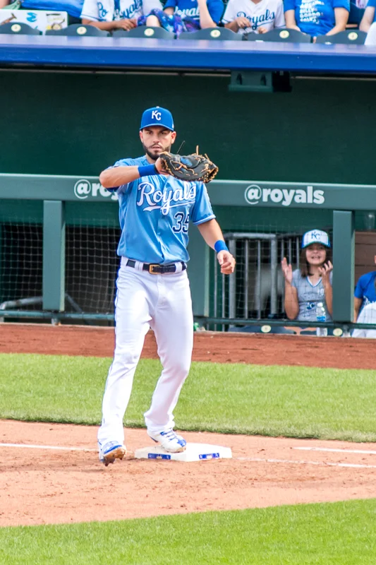 ... The second half of the play was the throw to Eric Hosmer. A simple, routine play, that we became so accustomed to. This pair of corner infielders will be missed.