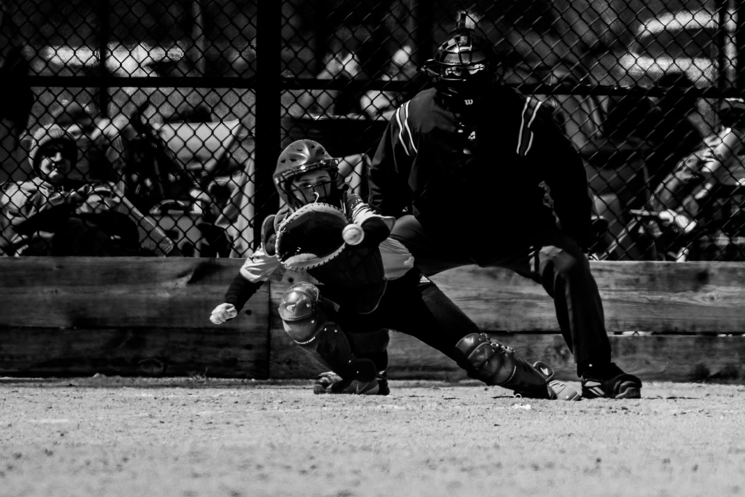 Tristan Playing Catcher