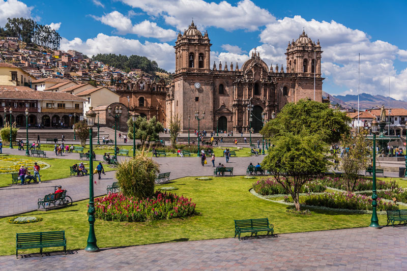 Your hotel is located right off the ever vibrant Plaza de Armas. Meals: D