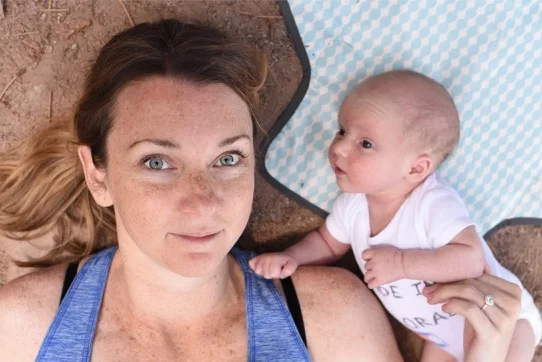 The calm before the postpartum depression storm. Those early days treated our family well!