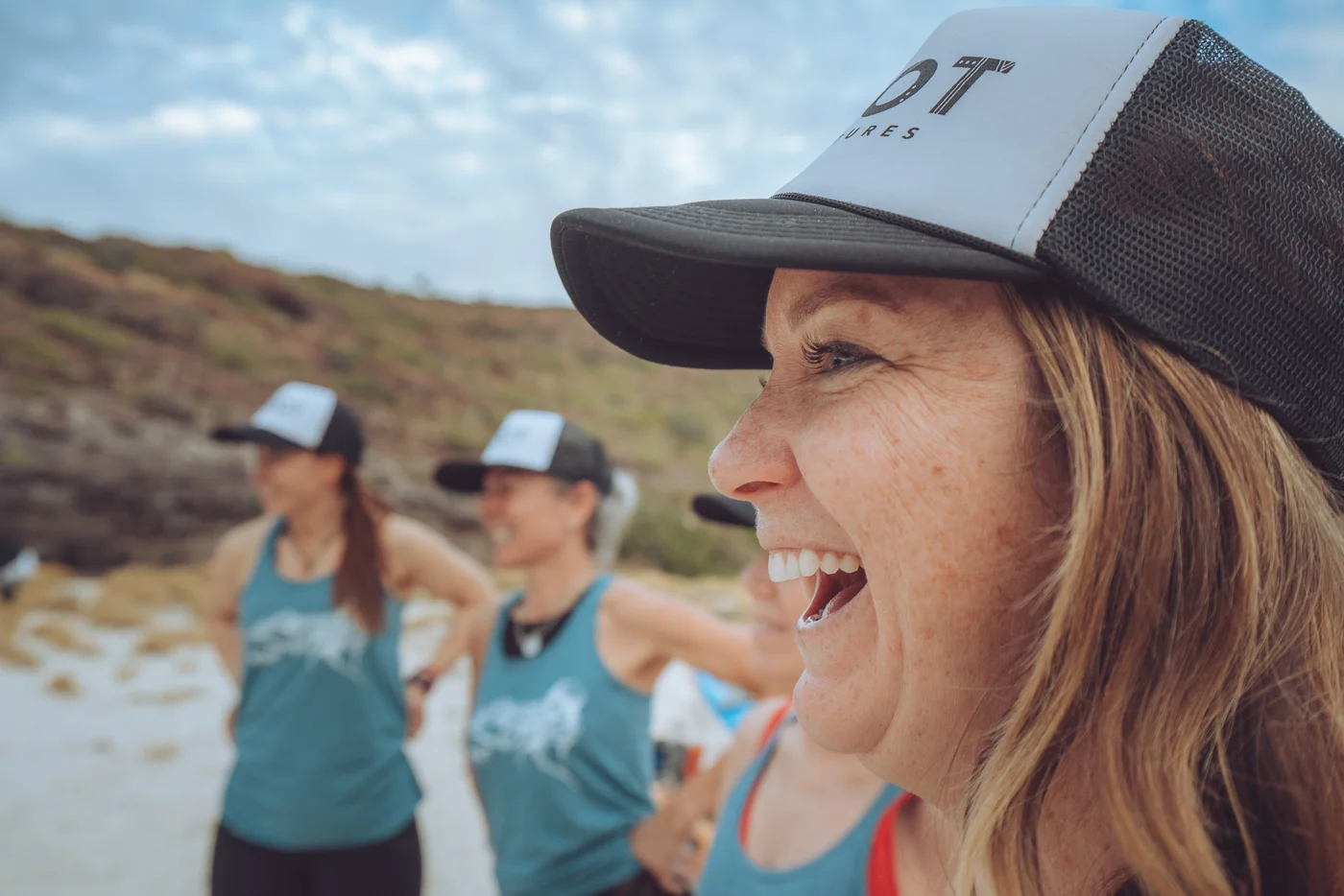 This is the face of an empowered entrepreneur, complete with double chin, wrinkles and age spots…all signs of a life well lived!