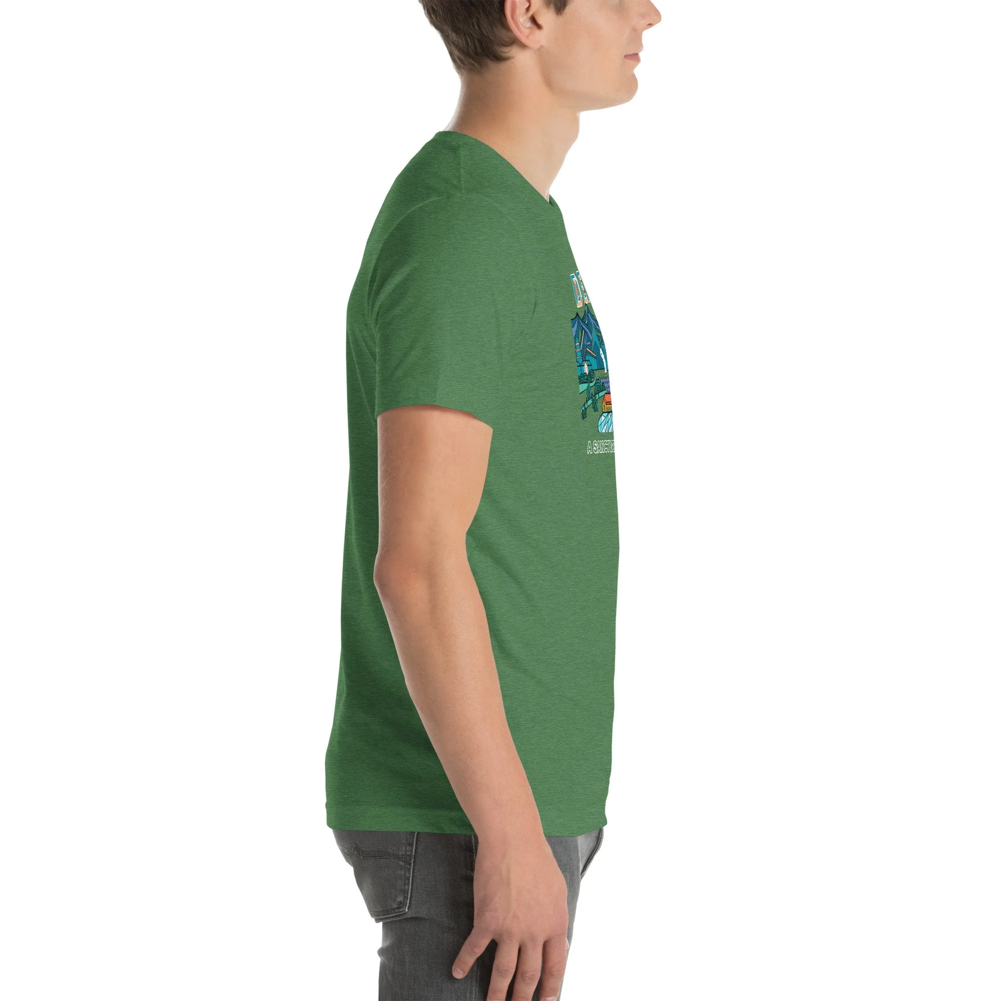 unisex-staple-t-shirt-heather-grass-green-right-6a2d8111edb09.jpg
