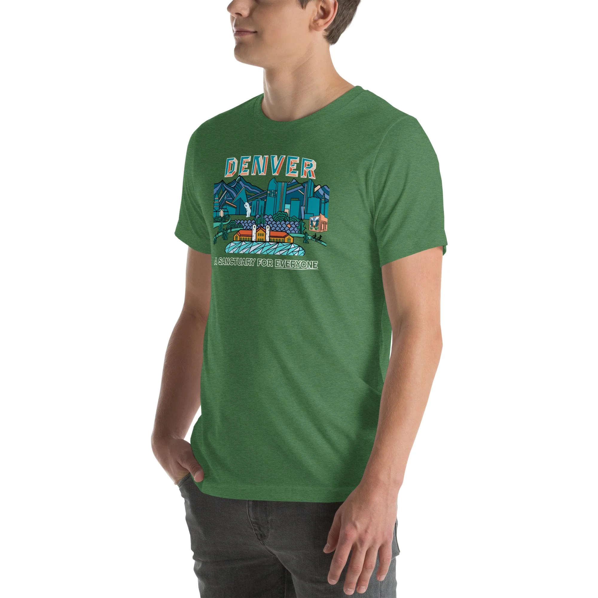 unisex-staple-t-shirt-heather-grass-green-left-front-6a2d81120d010.jpg