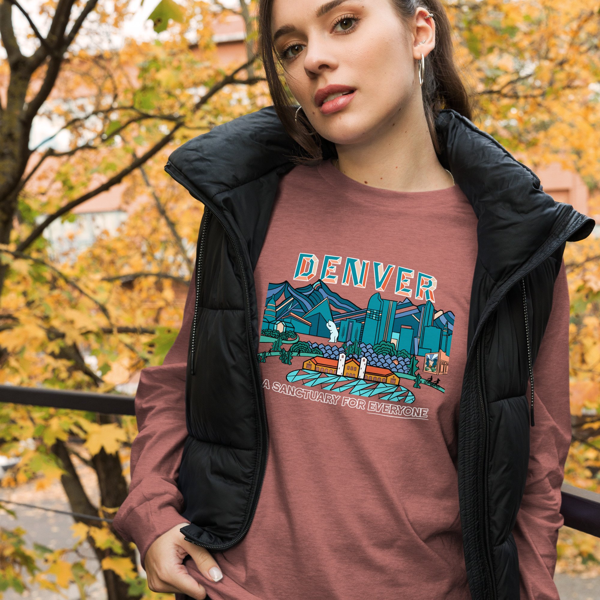 Denver Solidarity Unisex Long Sleeve Tee