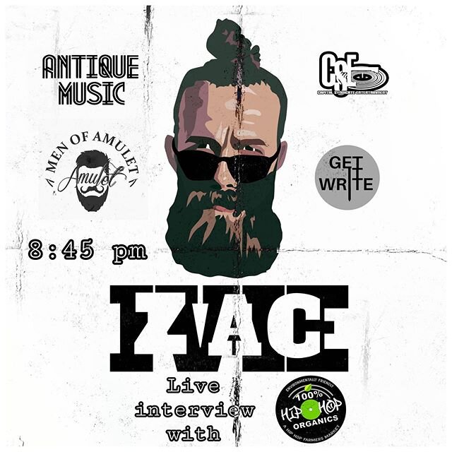 Tonight live with @hiphop.organics I&rsquo;ll be with @thesecretofmana talking music quarantine and maybe some other things!! You should tune in!! #hiphop #slc #music #spotify #zacivie #stream #listen #beautahful