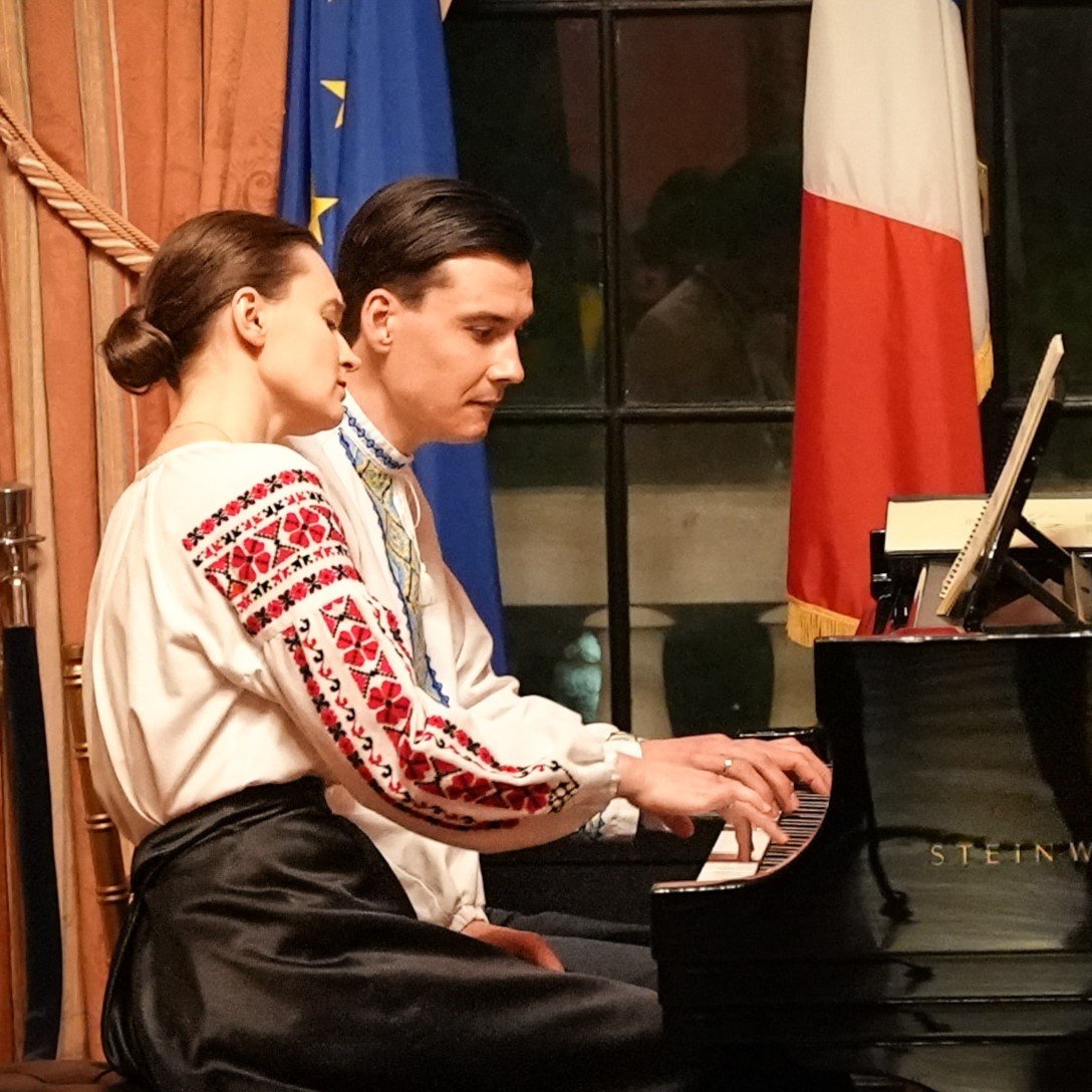 Anna and Dmitri Shelest,  2022 Ukraine Benefit Concert