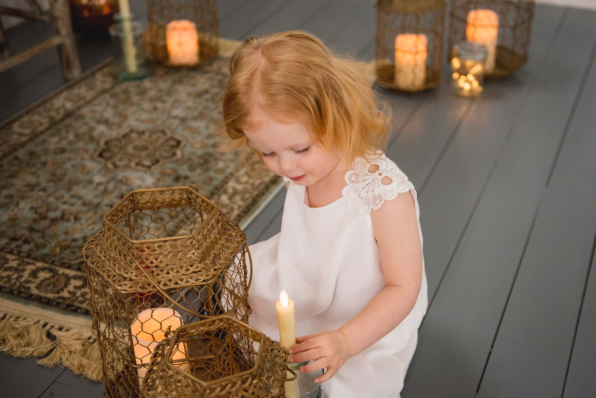 Eco friendly flower girl dress
