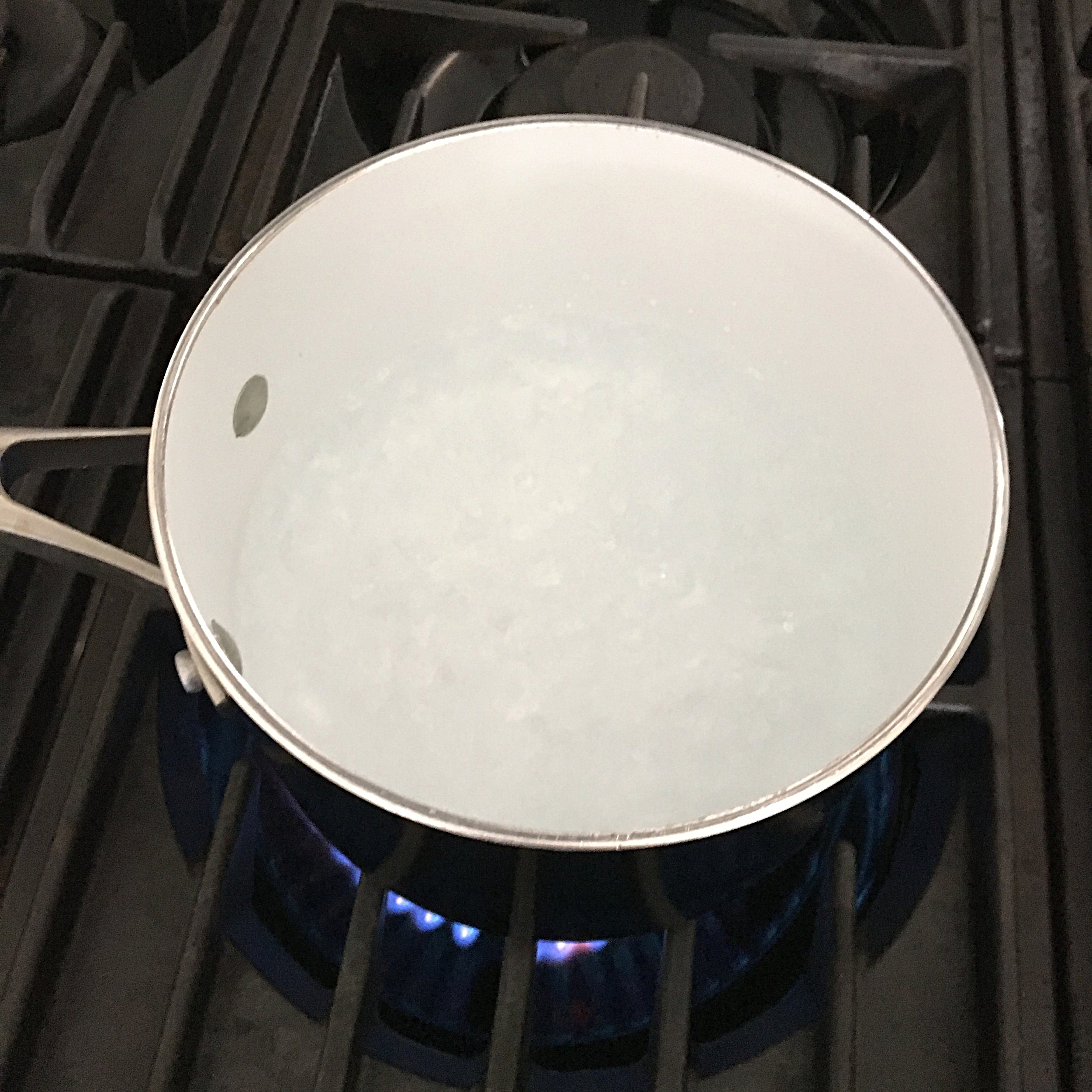 Step 1: Bring a pot of water to a boil