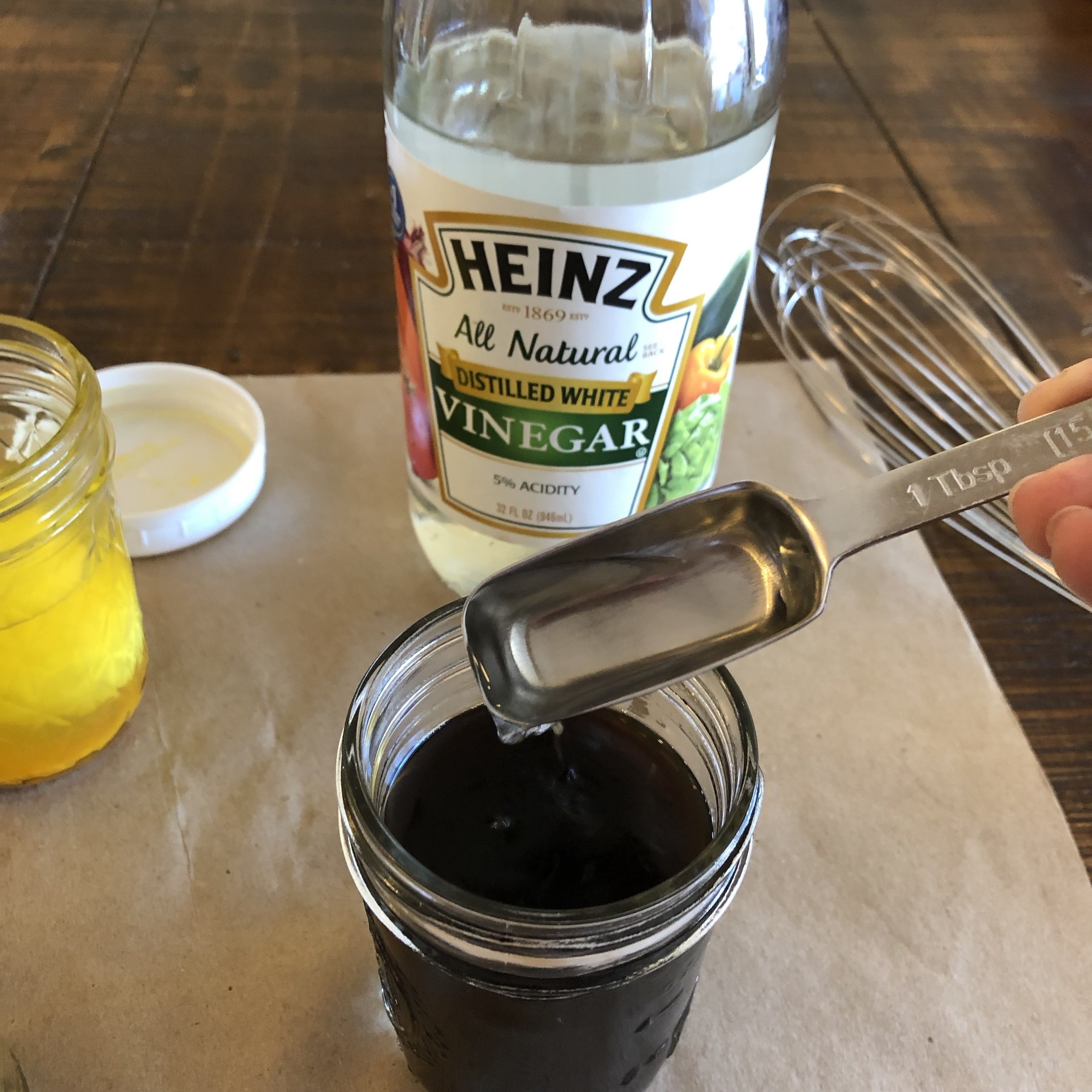 ADD VINEGAR