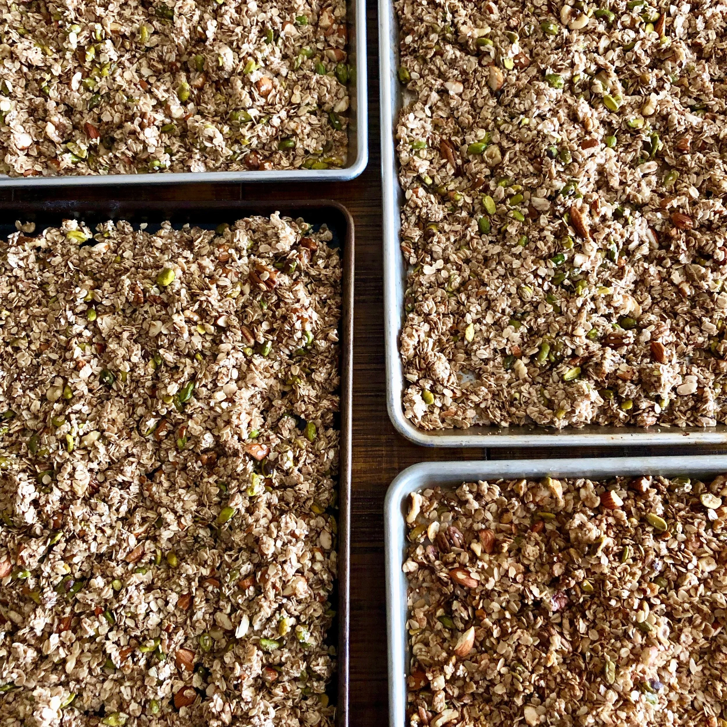 Pantry Clean-Out Granola