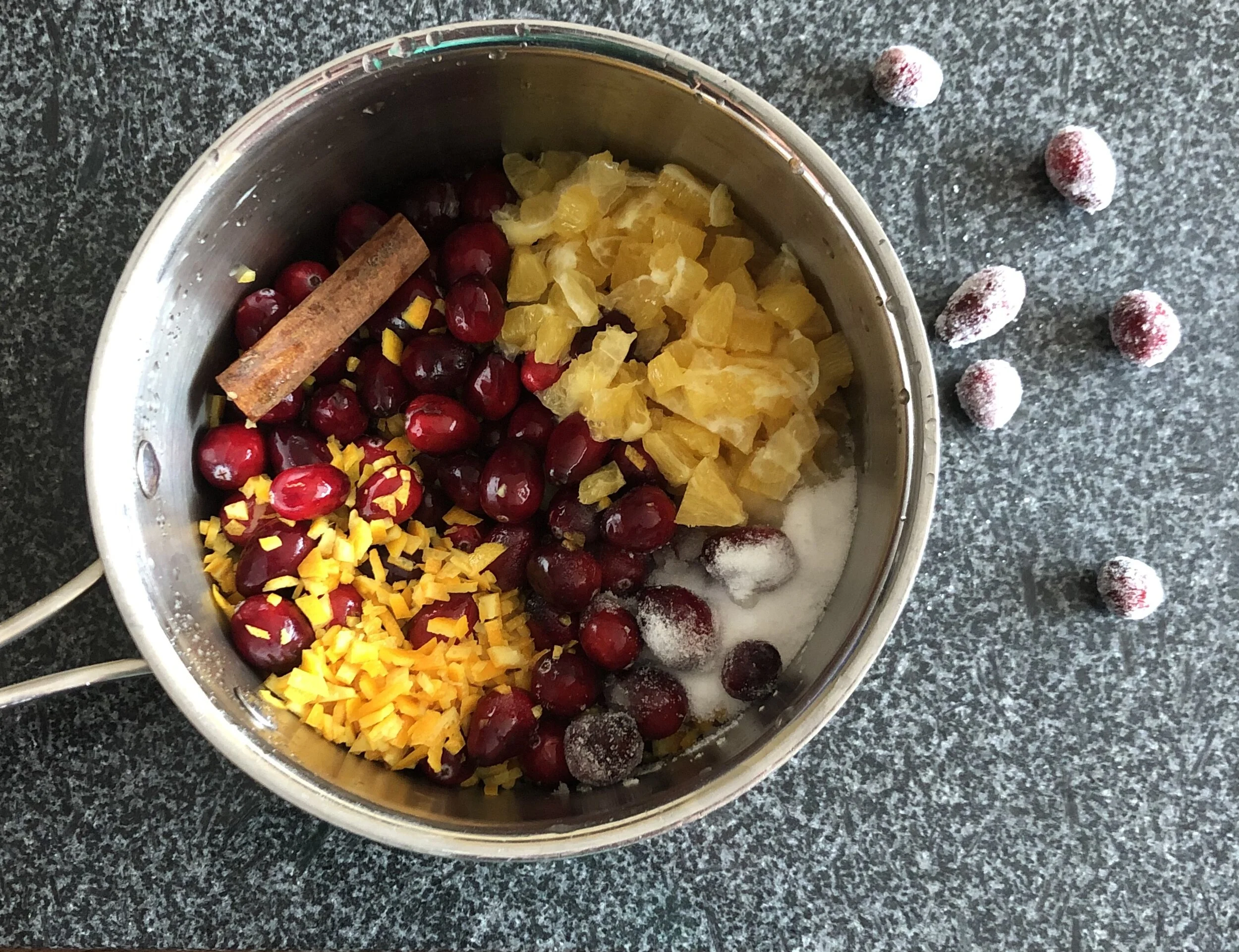 Cranberry Orange Compote